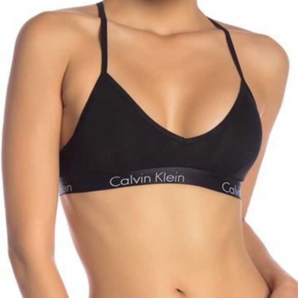 Calvin Klein Other - CALVIN KLEIN BLACK BRALETTE SIZE MEDIUM NEW WITH TAGS